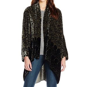 Johnny Was Silk Morra Cardigan XS